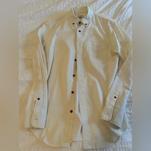 Club Monaco cream oxford shirt